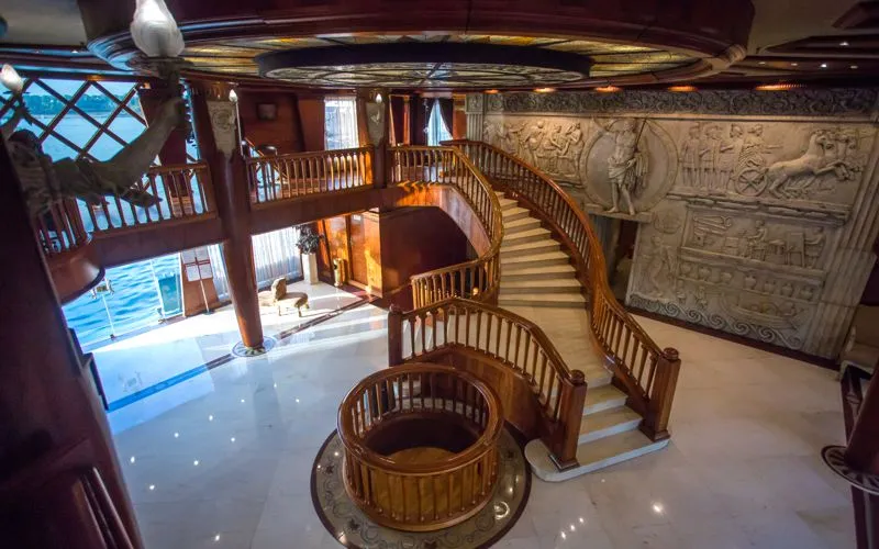 Lobby of the Princess Sarah Nile Cruise Nile cruise
